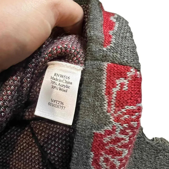 Coldwater Creek Button-Up Floral Pattern Collared Long Sleeve Cardigan -  Large - Picture 3 of 5